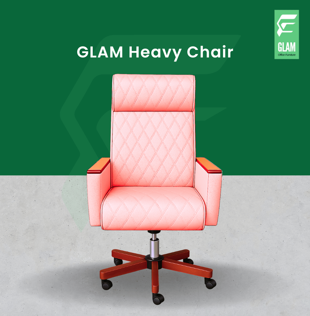 GLAM Heavy Chair, Lite Pink